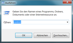 WindowsR|control