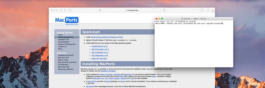 MacPorts Update