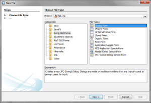 Screenshot Netbeans