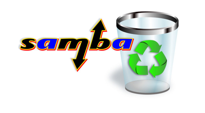 Samba-Papierkorb